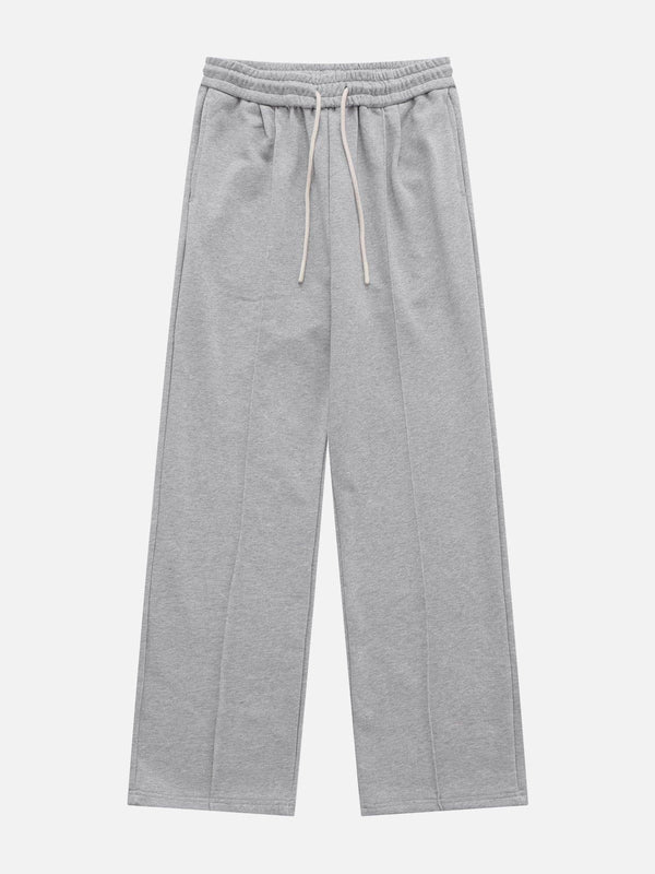 Evapacs - Solid Color Drawstring Sweatpants- Streetwear Fashion - evapacs.com