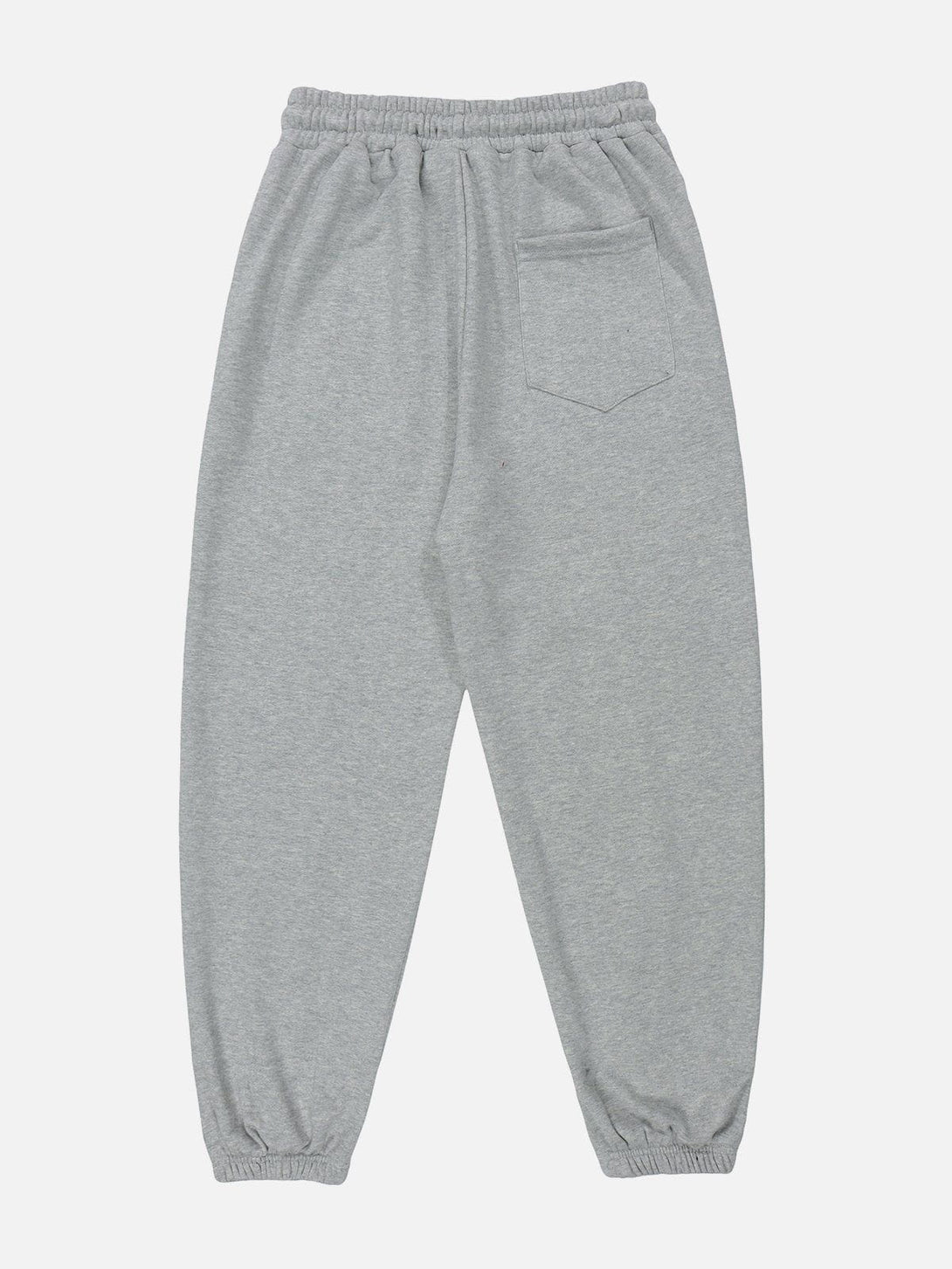 Evapacs - Solid Color Embroidery Sweatpants- Streetwear Fashion - evapacs.com