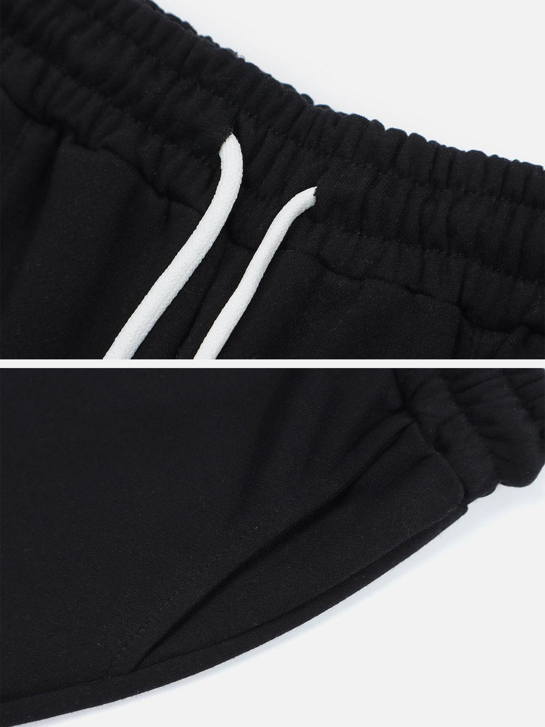 Evapacs - Solid Color Embroidery Sweatpants- Streetwear Fashion - evapacs.com