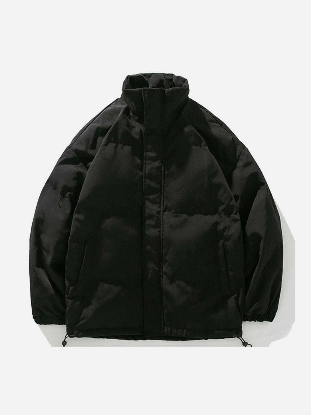 Evapacs - Solid Color Puffer Coat- Streetwear Fashion - evapacs.com