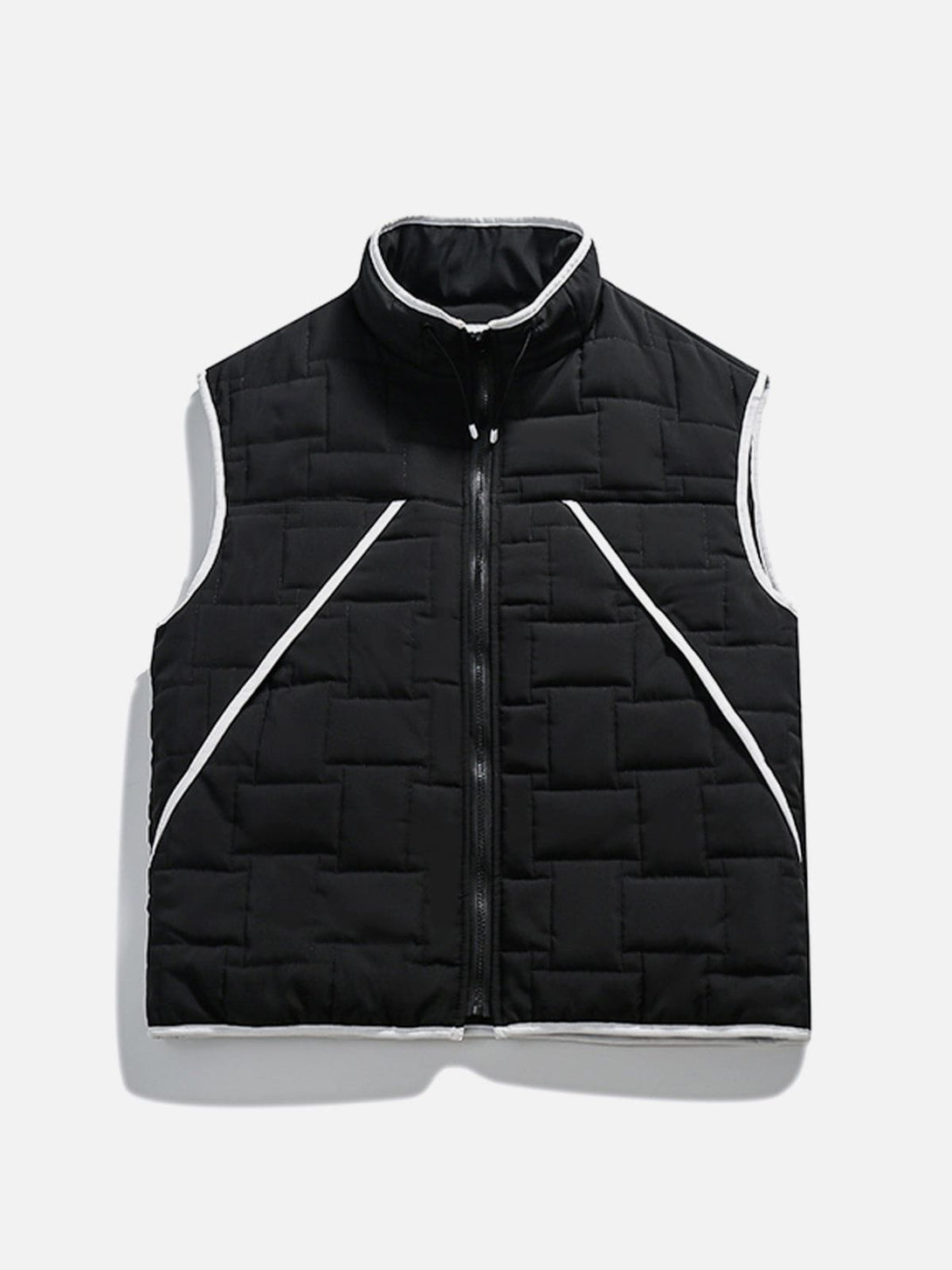 Evapacs - Solid Color Puffer Vest Gilet- Streetwear Fashion - evapacs.com