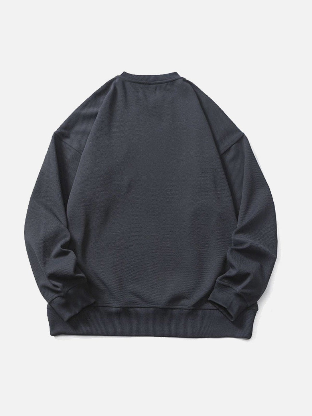 Evapacs - Solid Color Sweatshirt- Streetwear Fashion - evapacs.com