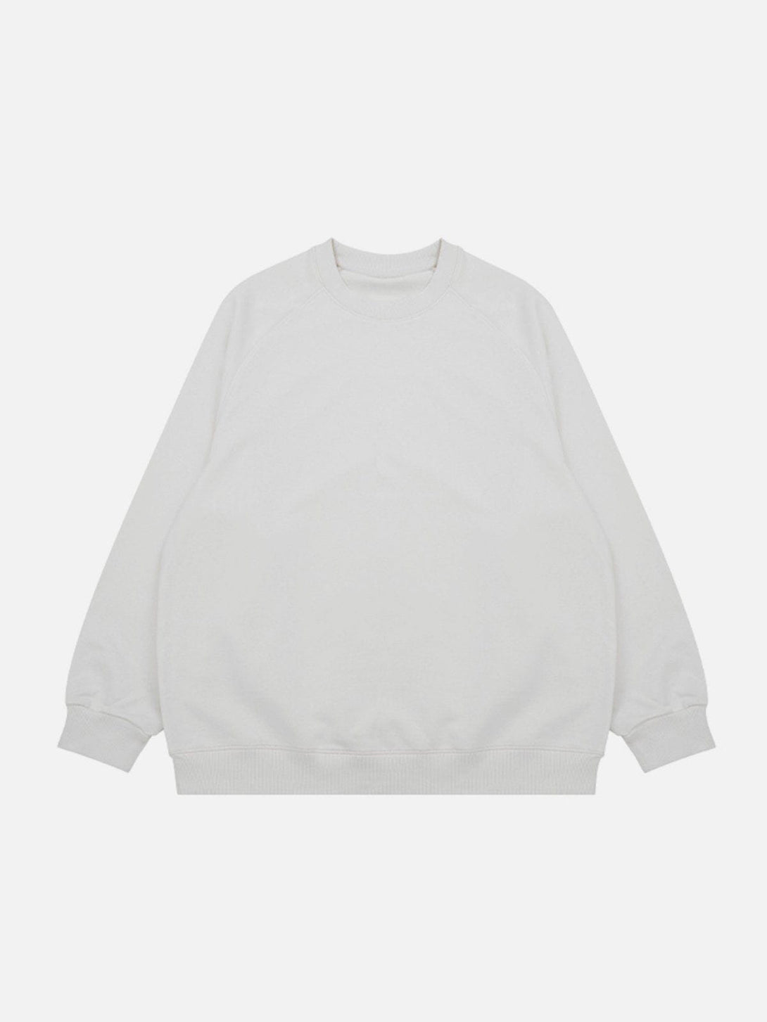 Evapacs - Solid Color Sweatshirt- Streetwear Fashion - evapacs.com