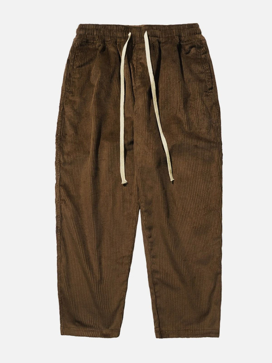 Evapacs - Solid Corduroy Pants- Streetwear Fashion - evapacs.com