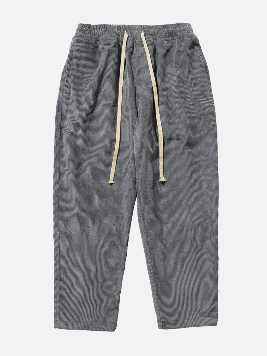 Evapacs - Solid Corduroy Pants- Streetwear Fashion - evapacs.com