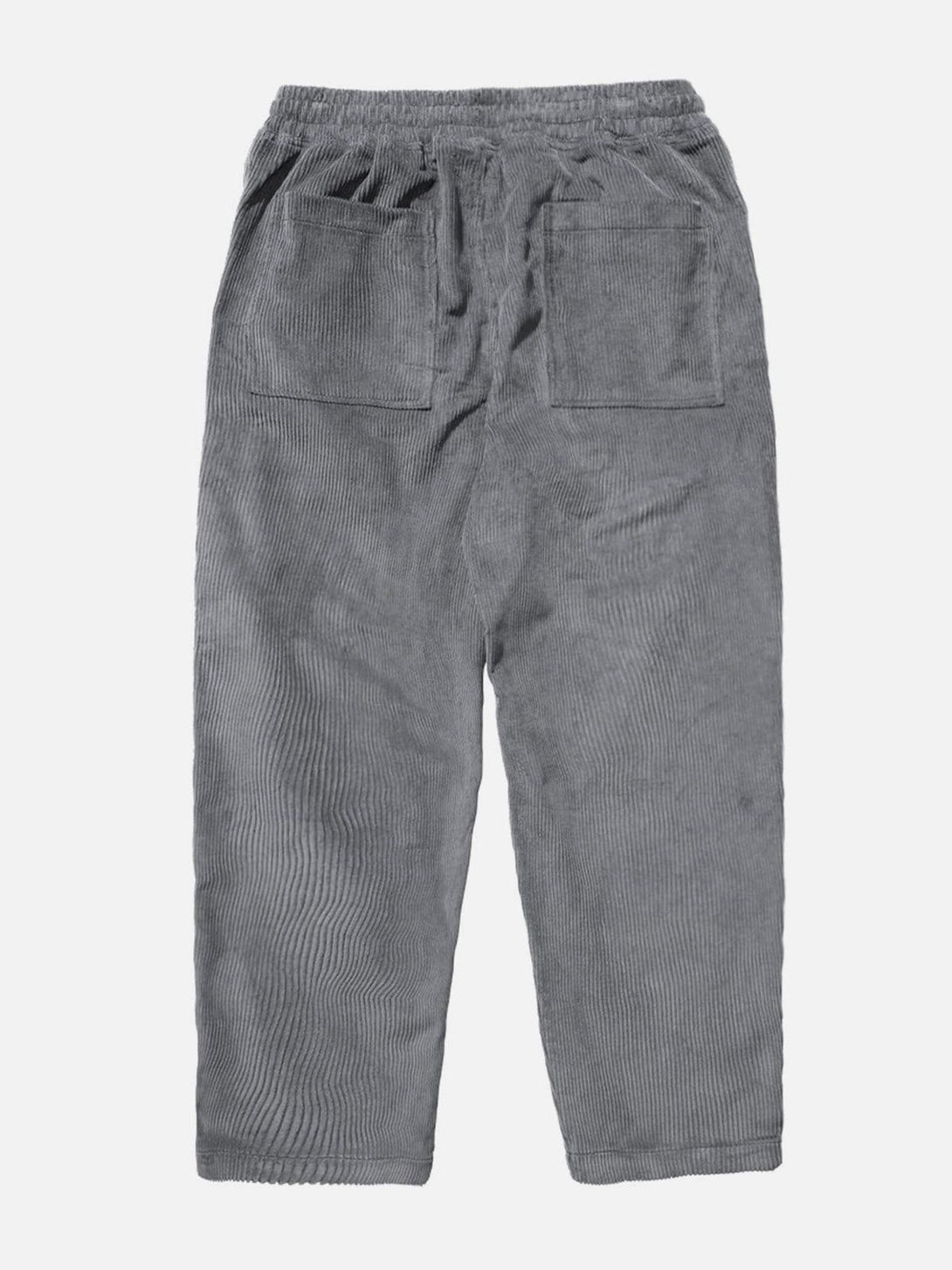 Evapacs - Solid Corduroy Pants- Streetwear Fashion - evapacs.com