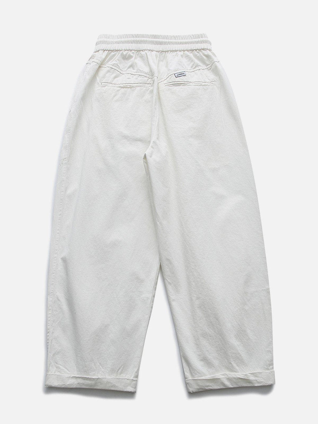 Evapacs - Solid Fold Drawstring Cargo Pants- Streetwear Fashion - evapacs.com