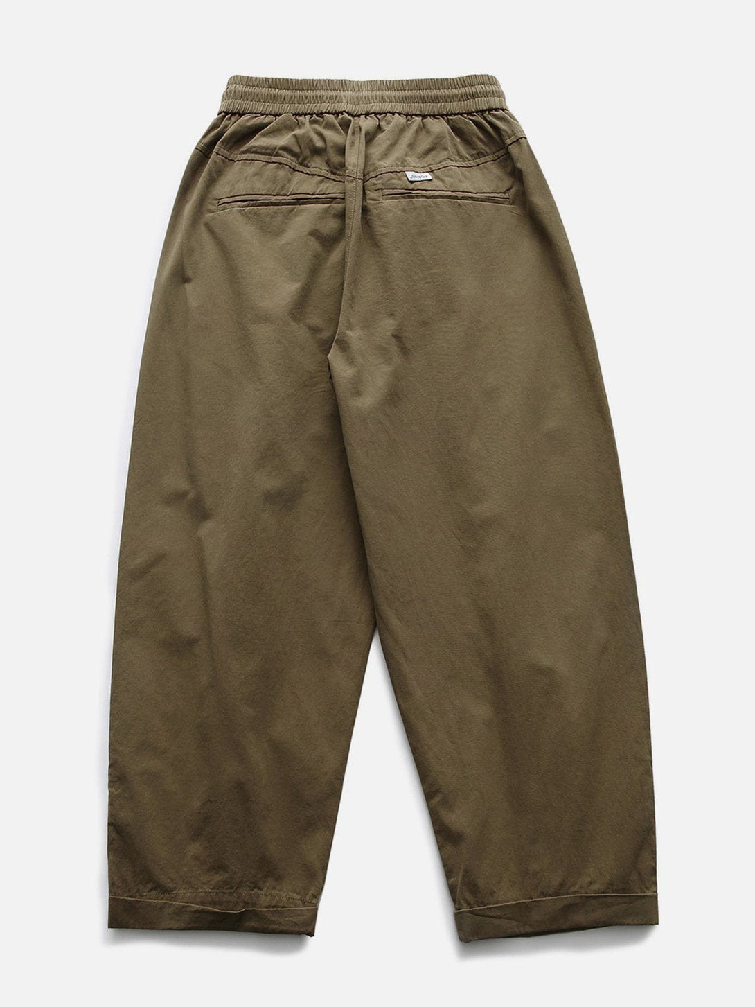 Evapacs - Solid Fold Drawstring Cargo Pants- Streetwear Fashion - evapacs.com