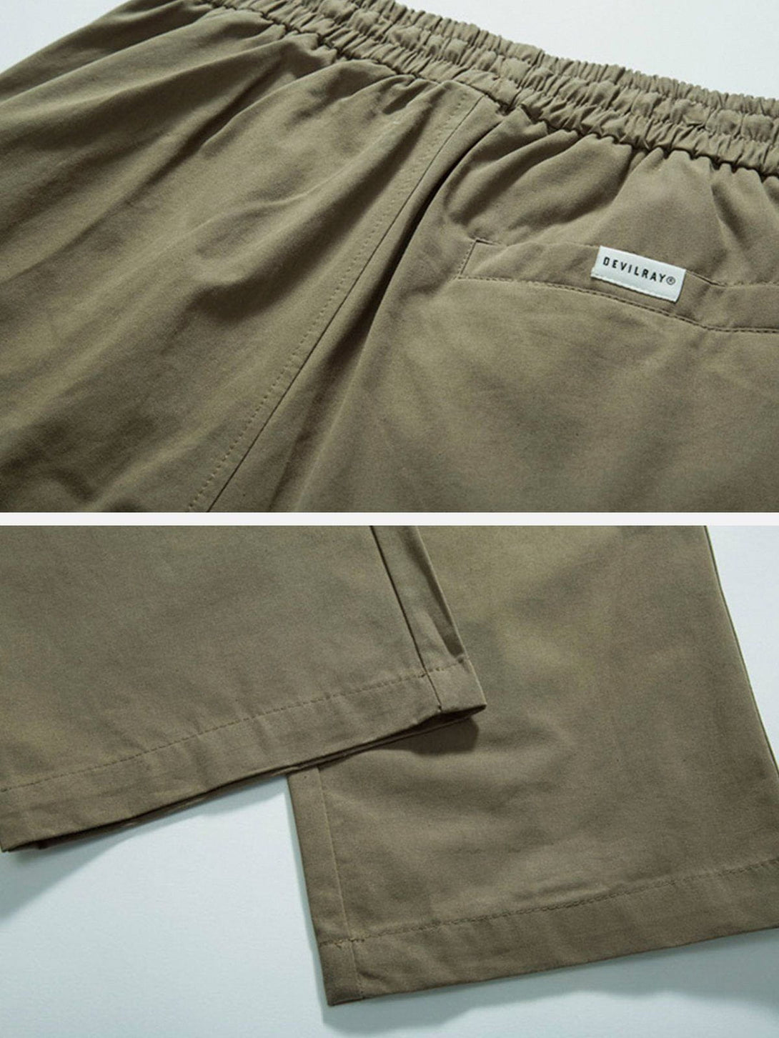 Evapacs - Solid Large Pocket Casual Cargo Pants- Streetwear Fashion - evapacs.com