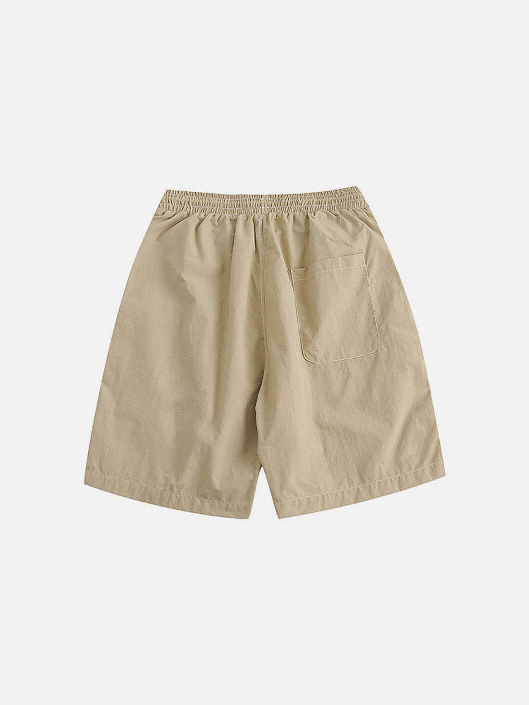 Evapacs - Solid Stripe Drawstring Shorts- Streetwear Fashion - evapacs.com