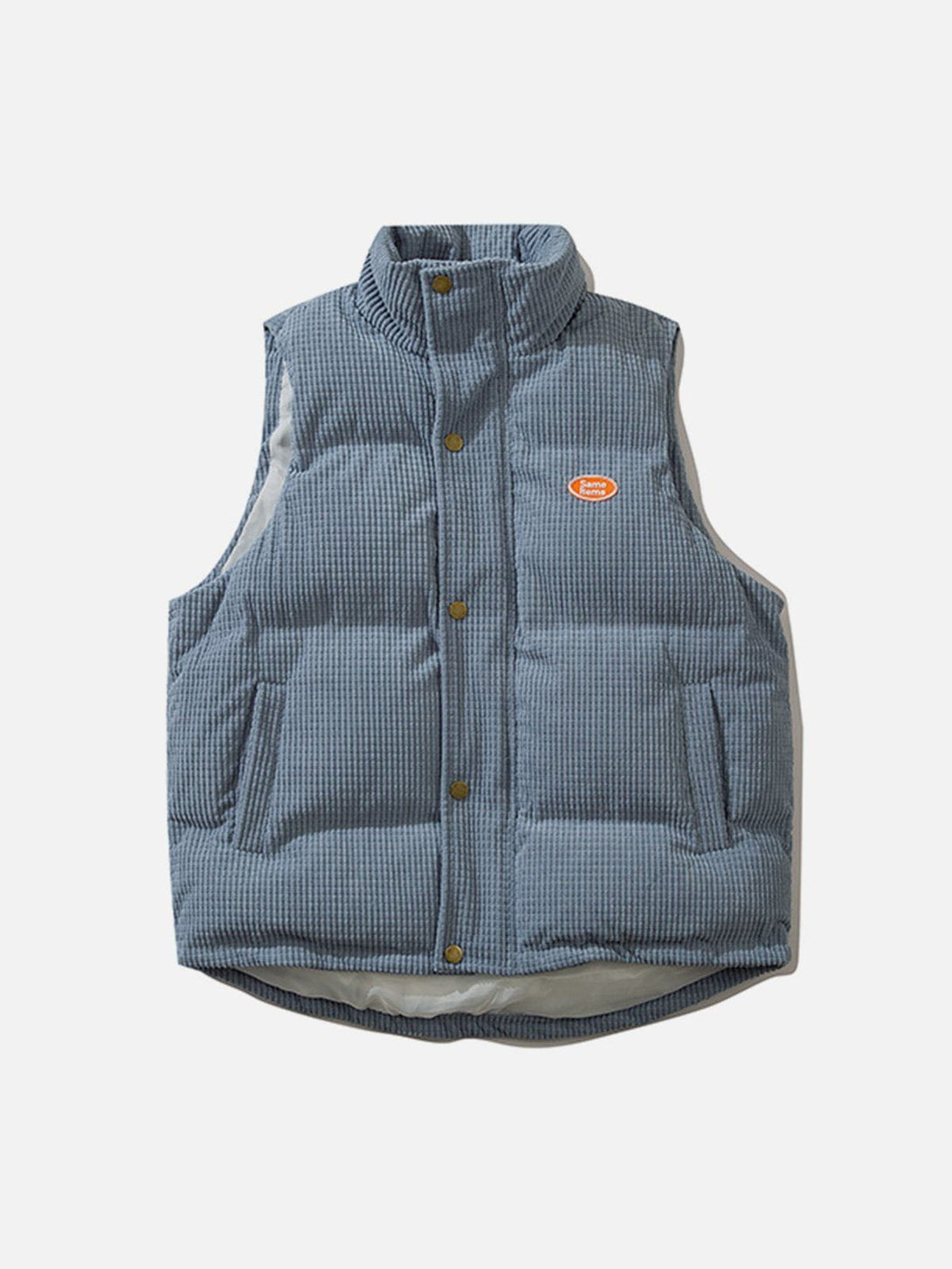 Evapacs - Solid Waffle Gilet- Streetwear Fashion - evapacs.com