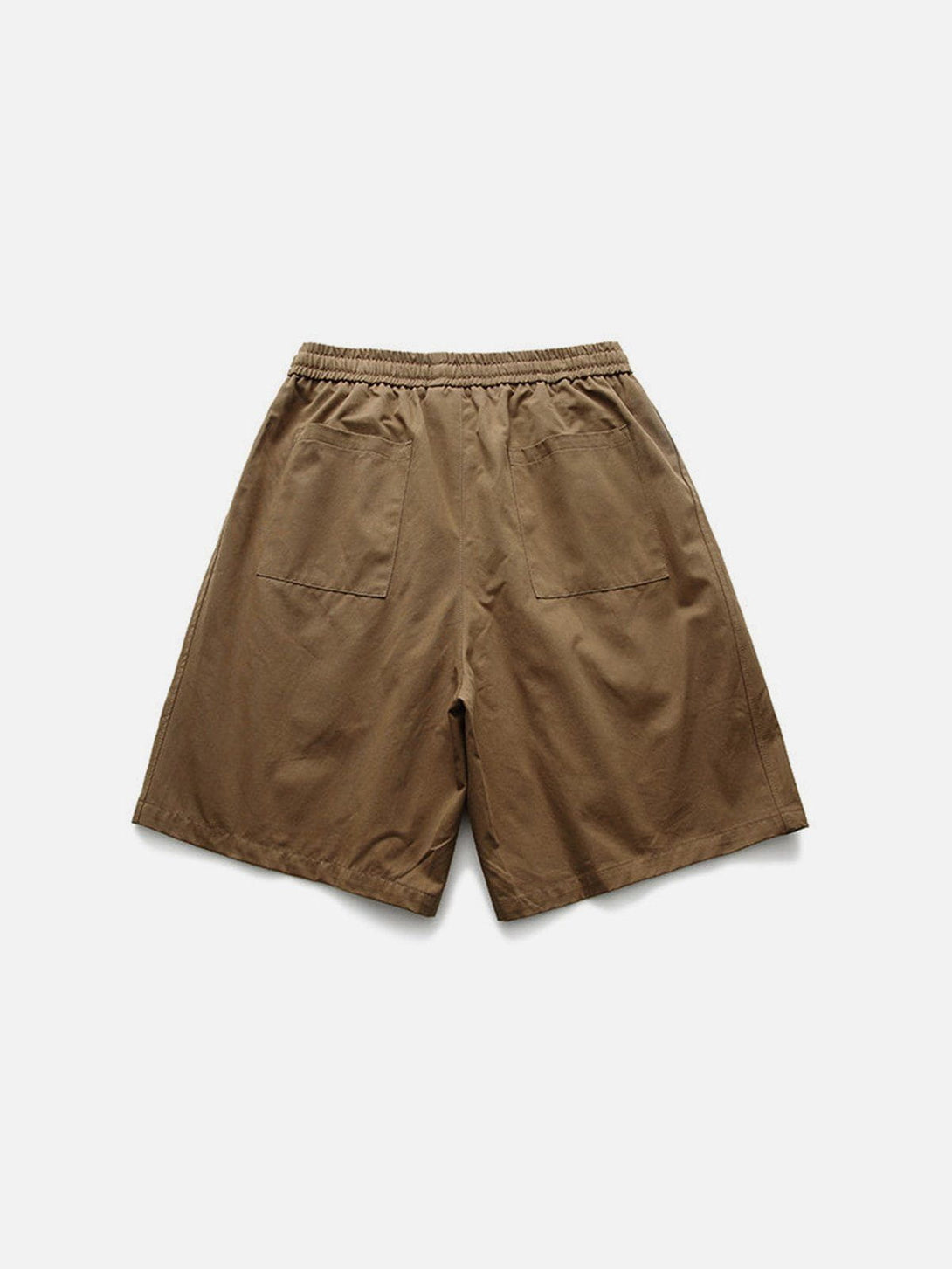 Evapacs - Solid Zip Up Pocket Shorts- Streetwear Fashion - evapacs.com