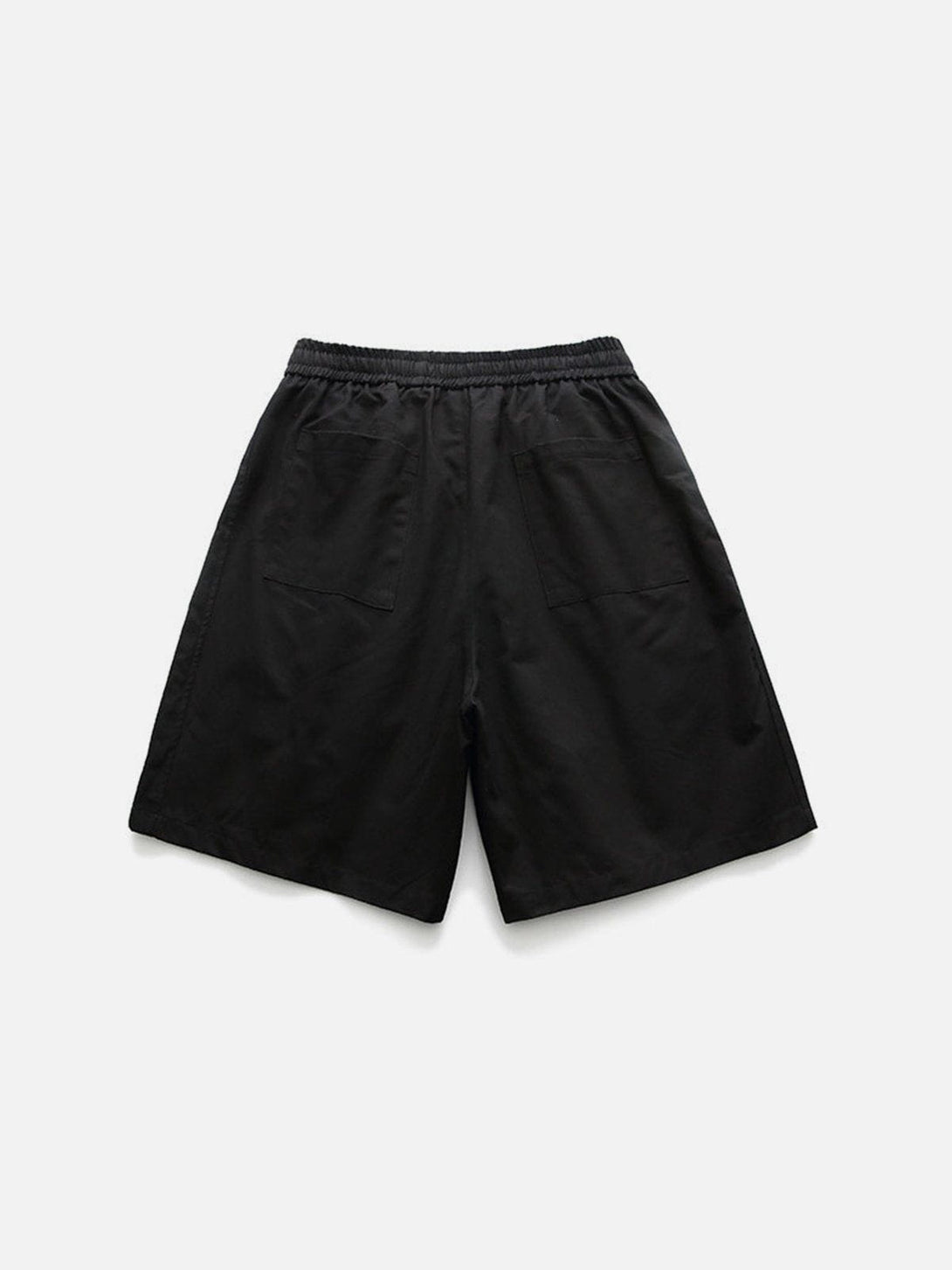 Evapacs - Solid Zip Up Pocket Shorts- Streetwear Fashion - evapacs.com