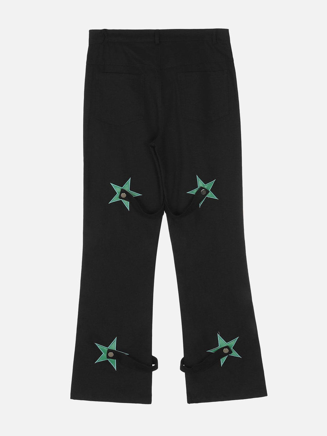 Evapacs - Star Embroidery Cargo Pants- Streetwear Fashion - evapacs.com