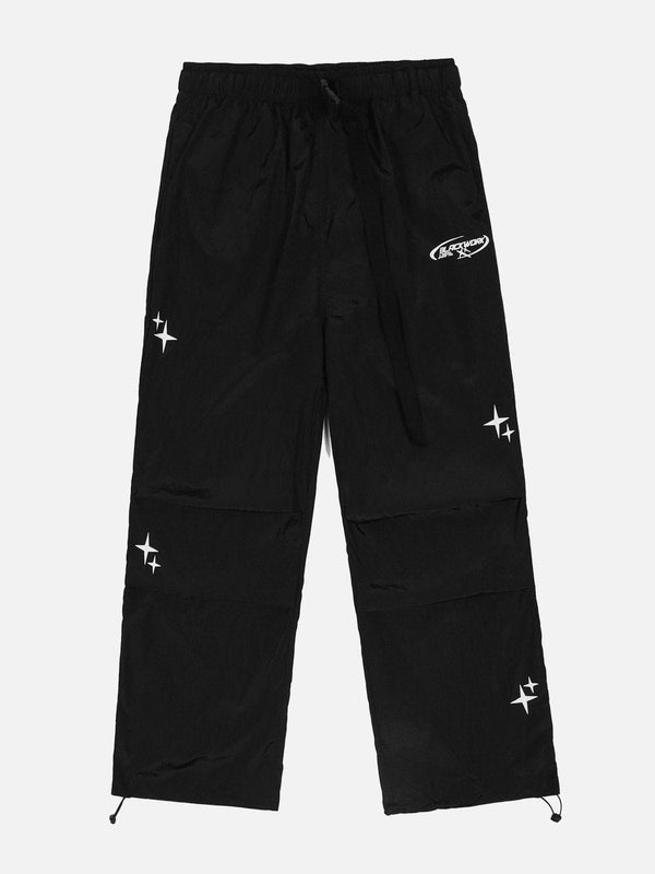 Evapacs - Star Print Casual Pants- Streetwear Fashion - evapacs.com