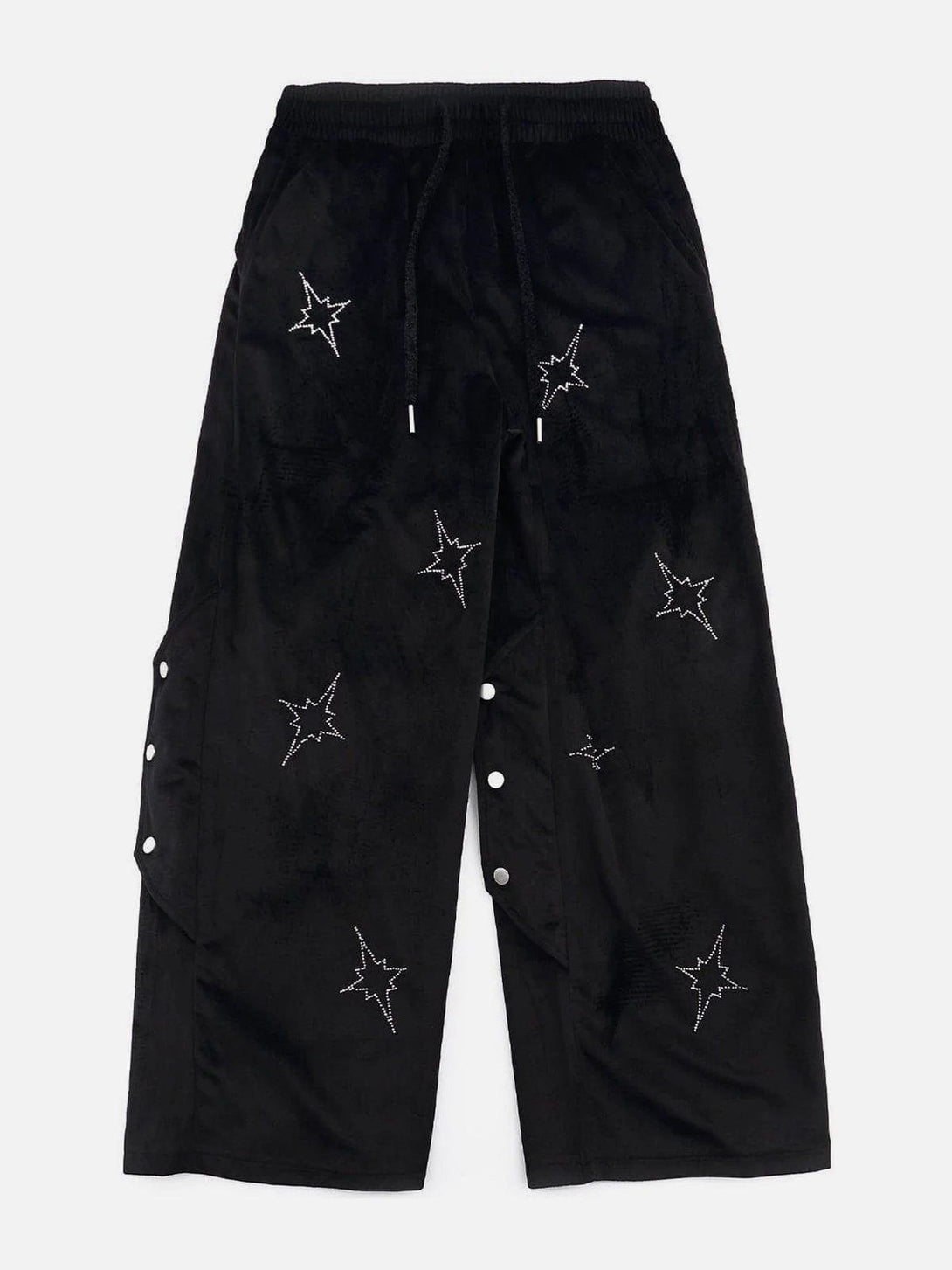 Evapacs - Star Sticker Diamond Pants- Streetwear Fashion - evapacs.com