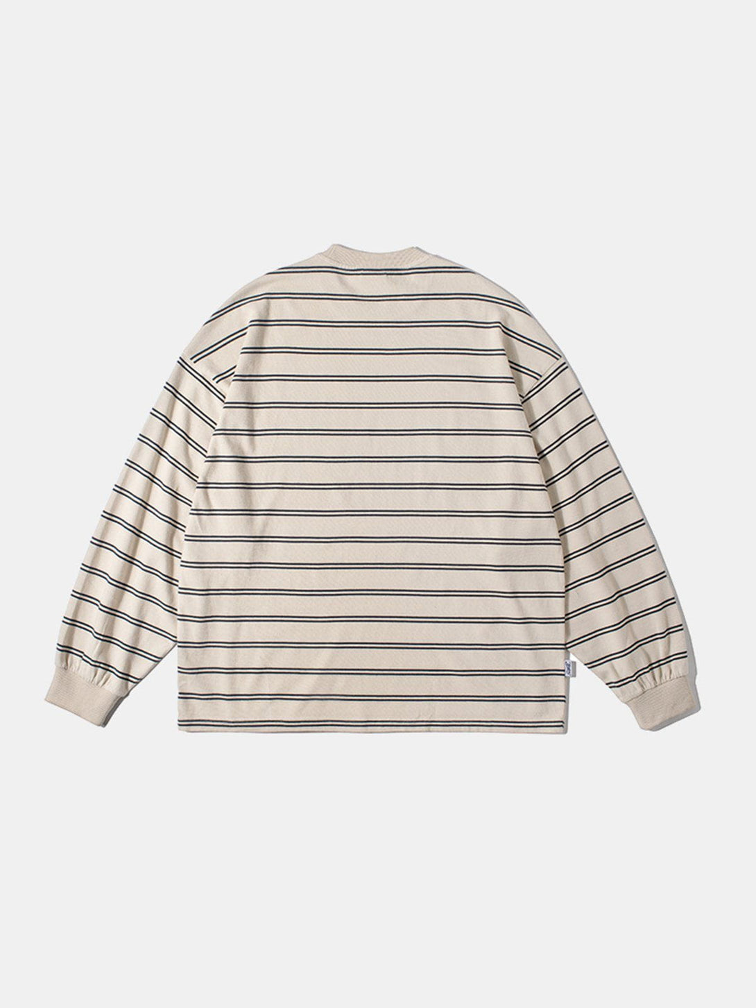 Evapacs - Stripe Sweatshirt- Streetwear Fashion - evapacs.com