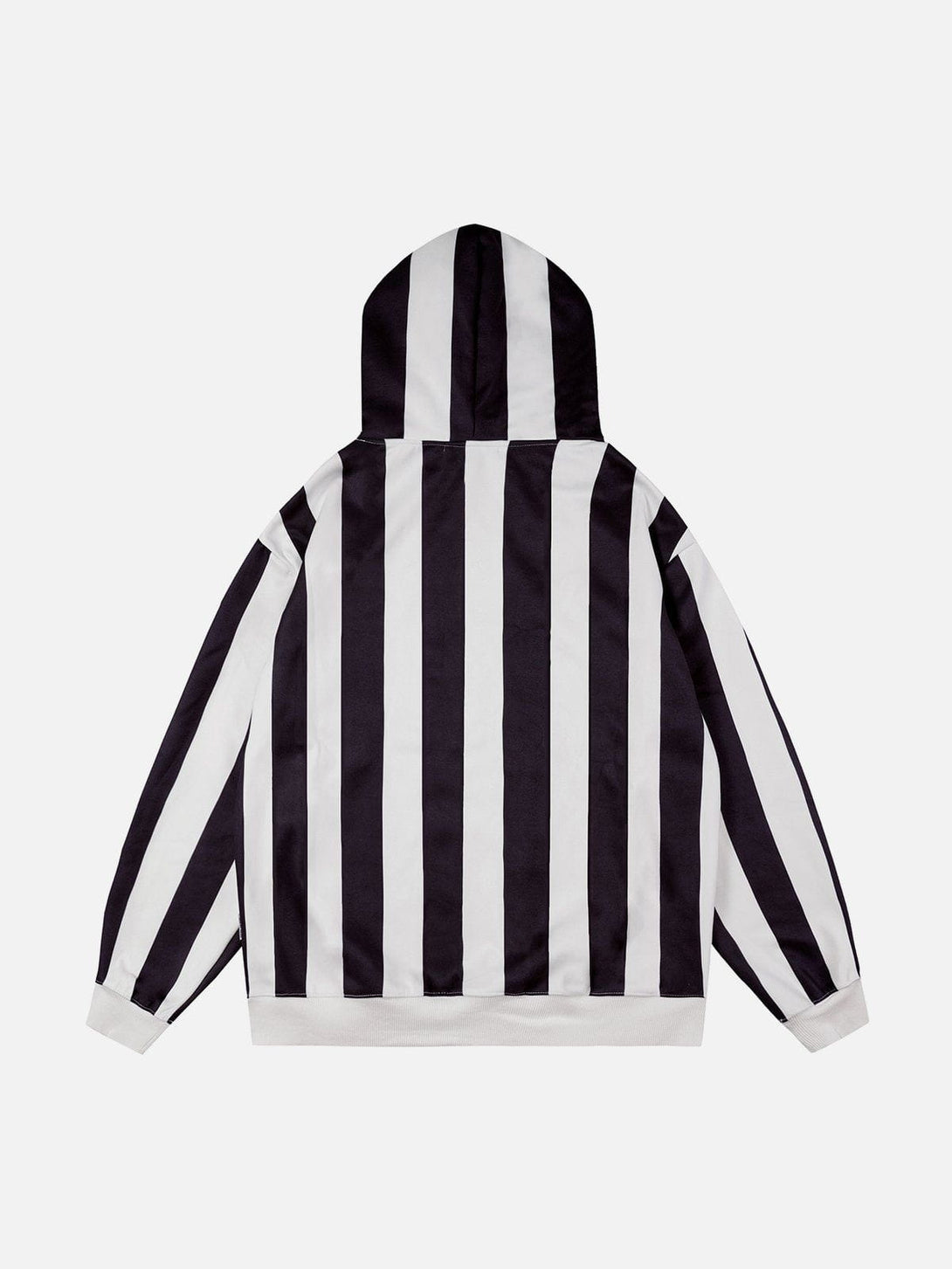 Evapacs - Striped Embroidery Hoodie- Streetwear Fashion - evapacs.com