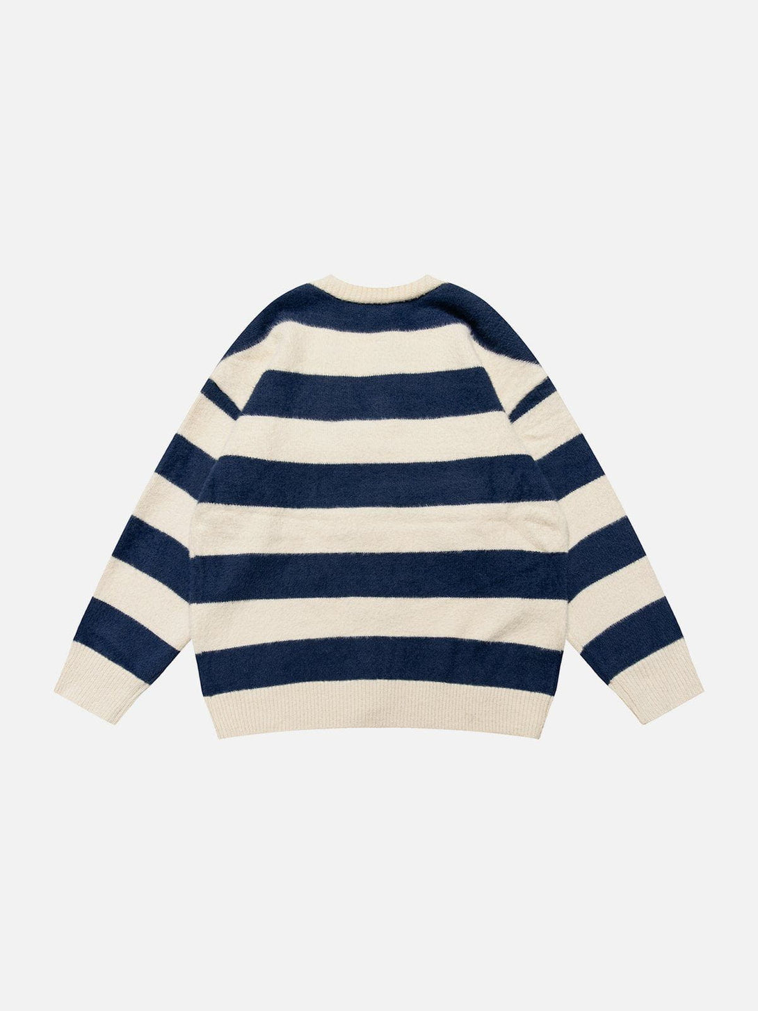 Evapacs - Stripes Mohair Cardigan- Streetwear Fashion - evapacs.com