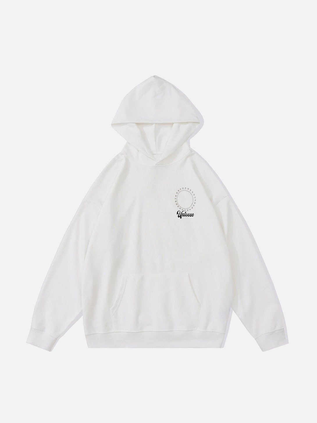 Evapacs - Sunshine Mountain Letter Foam Hoodie- Streetwear Fashion - evapacs.com