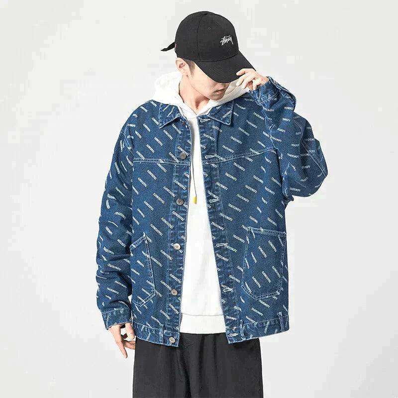 Evapacs - TRAEKUNGFU Denim Jacket- Streetwear Fashion - evapacs.com