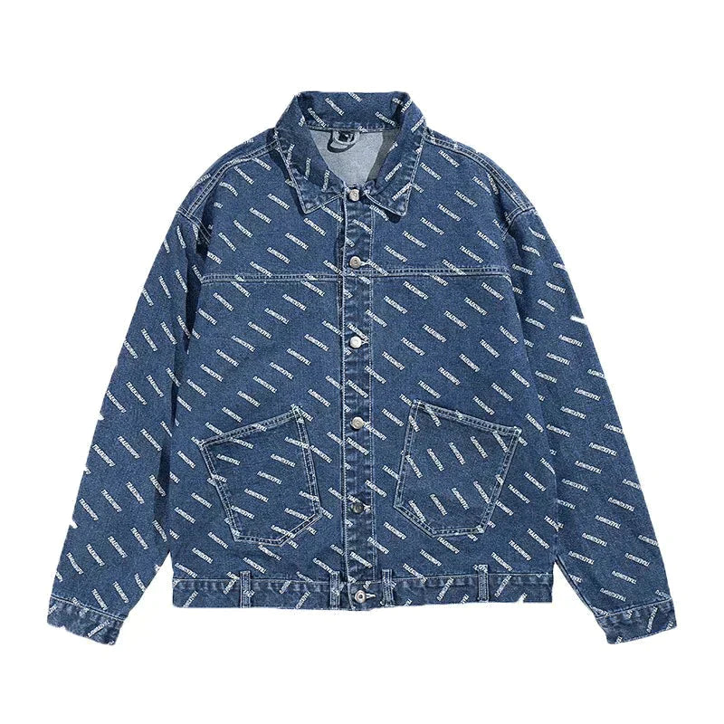 Evapacs - TRAEKUNGFU Denim Jacket- Streetwear Fashion - evapacs.com