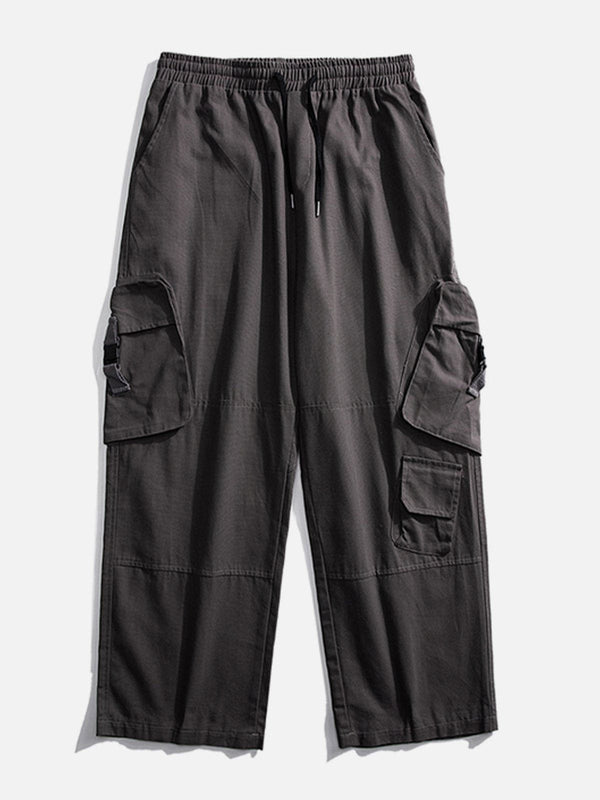 Evapacs - Tilt Bag Buckle Pocket Cargo Pants- Streetwear Fashion - evapacs.com