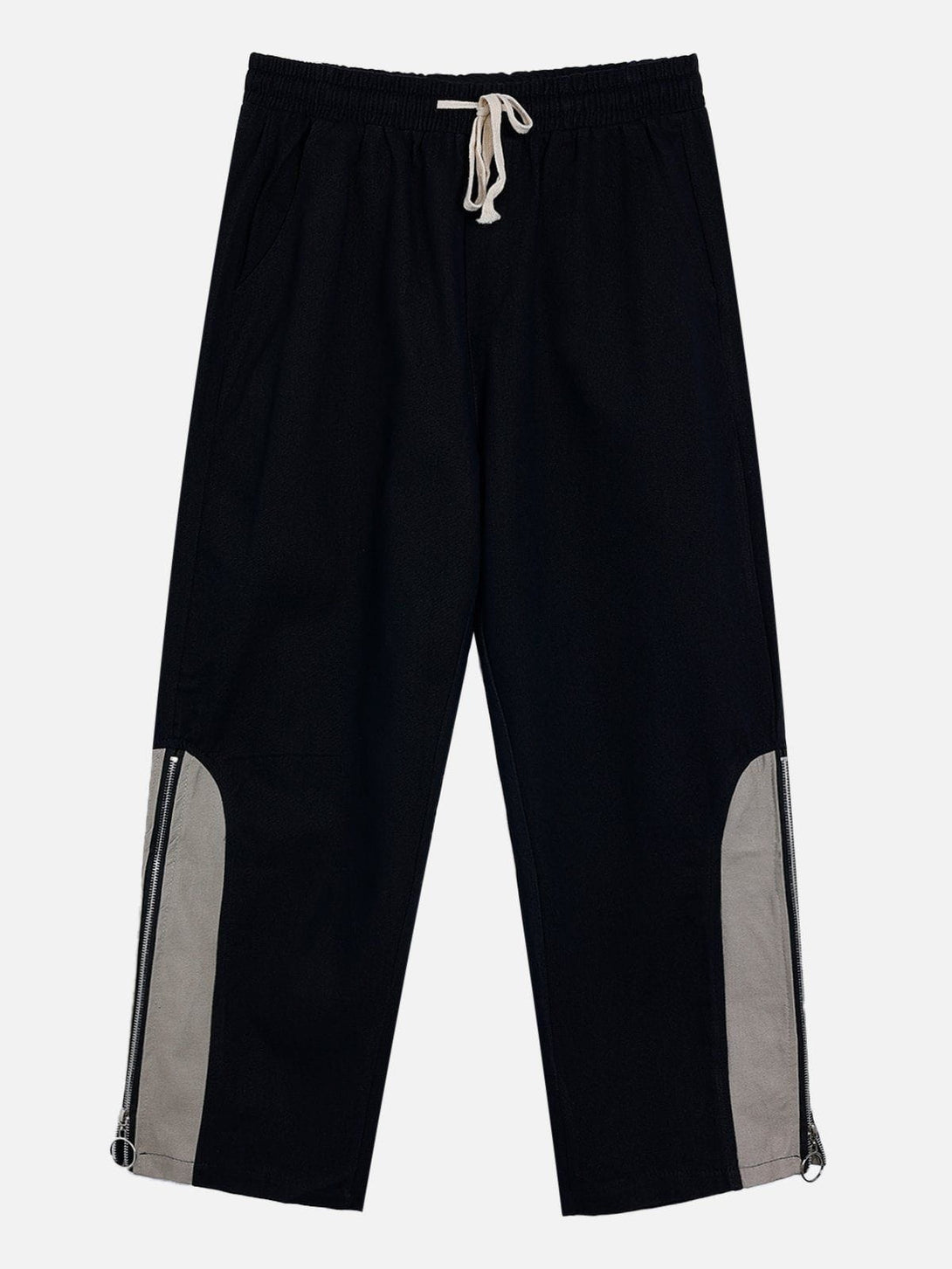 Evapacs - Trendy Zipper Straight-Leg Pants- Streetwear Fashion - evapacs.com