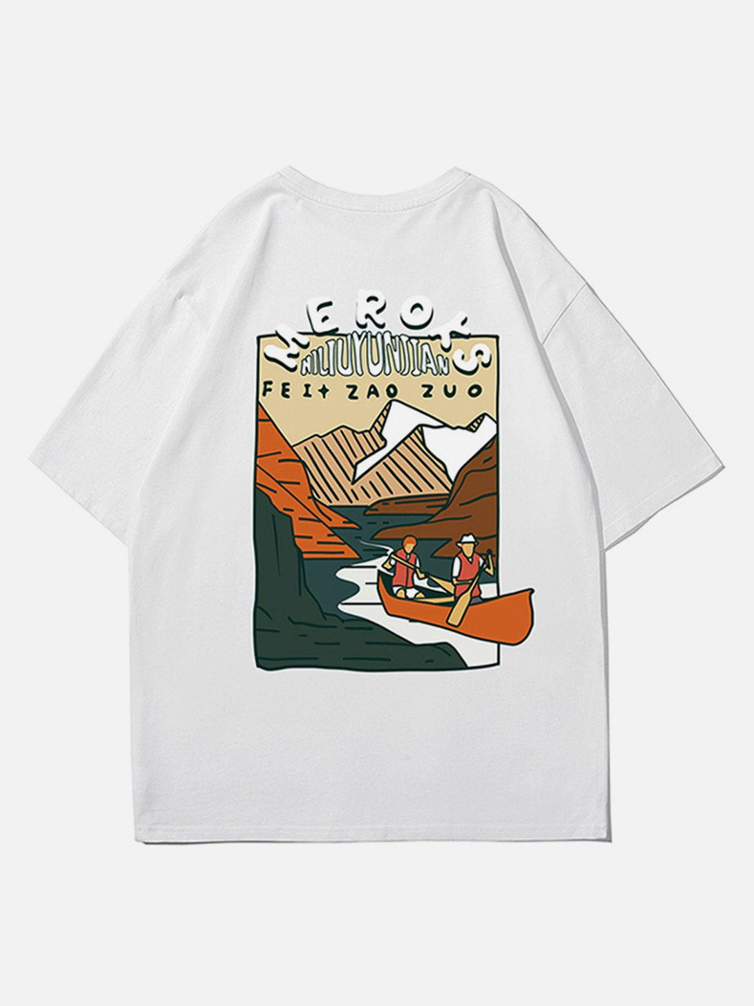 Evapacs - Valley Boating Graphic Tee- Streetwear Fashion - evapacs.com