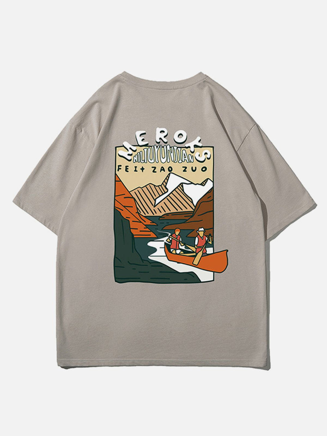 Evapacs - Valley Boating Graphic Tee- Streetwear Fashion - evapacs.com