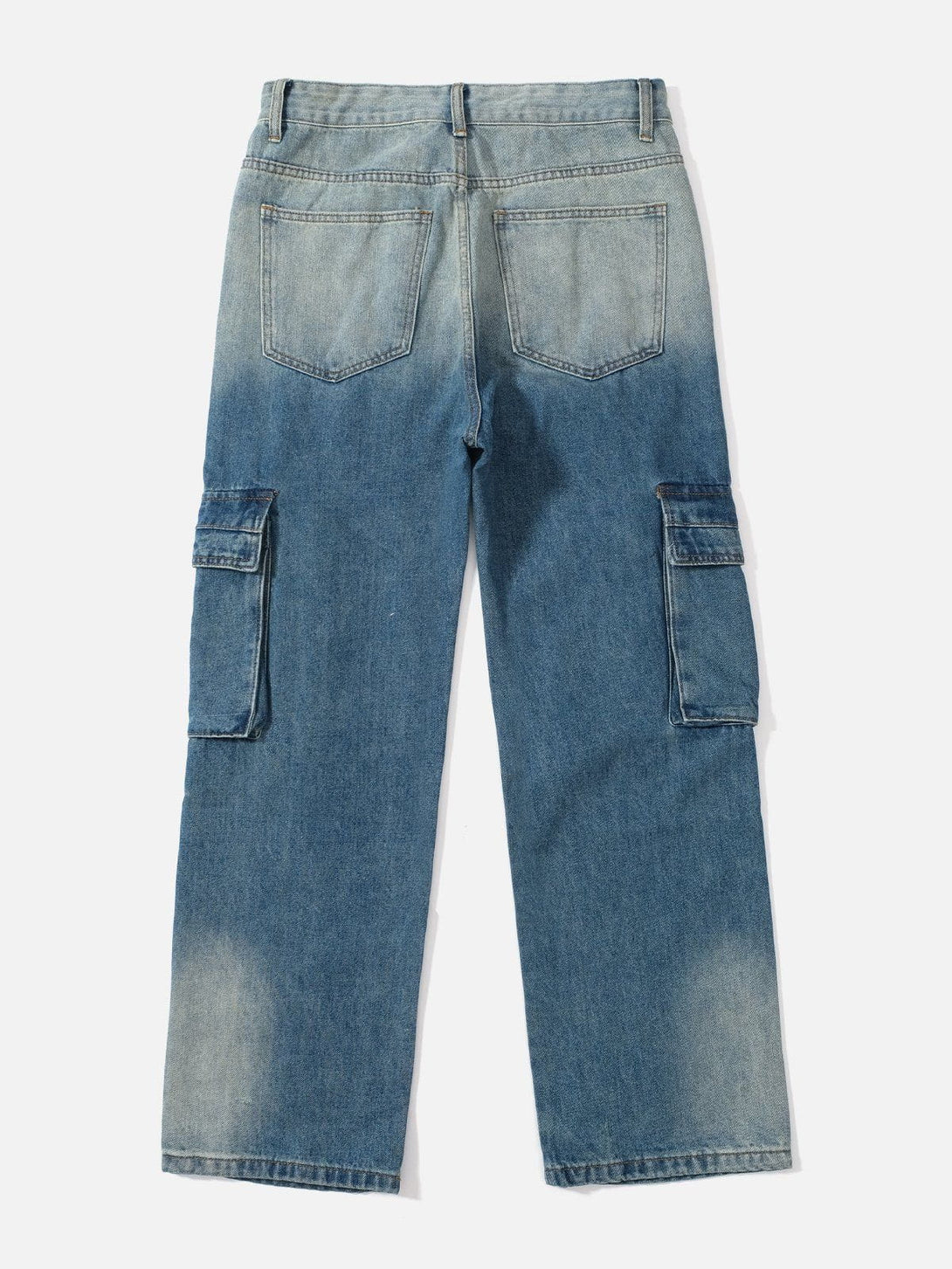 Evapacs - Vintage Big Pocket Jeans- Streetwear Fashion - evapacs.com