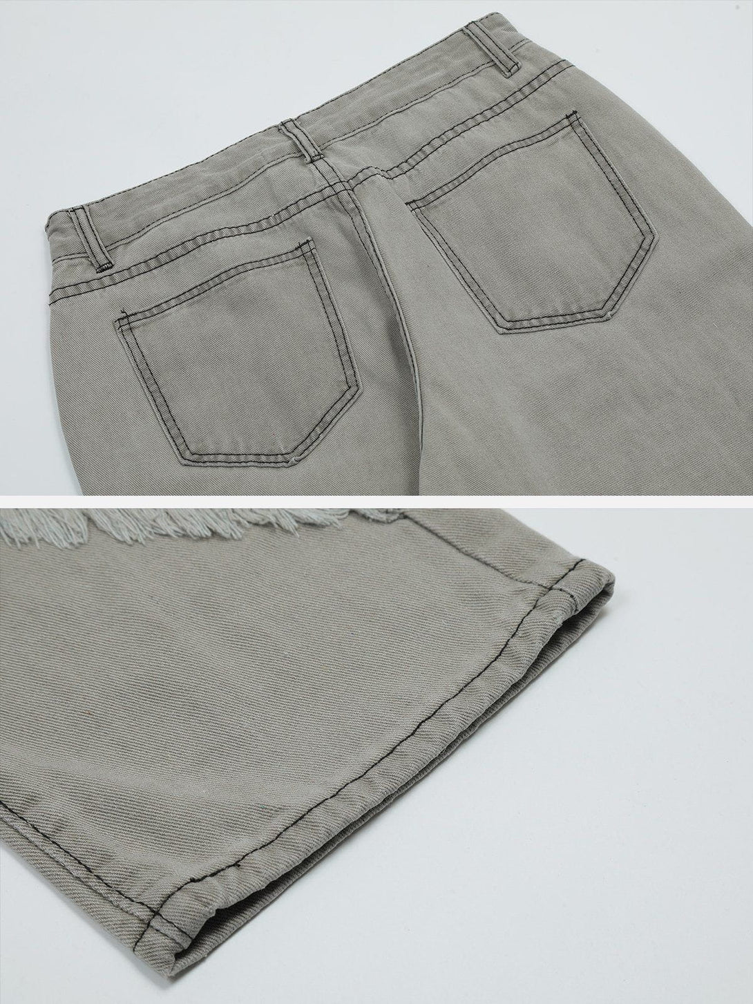 Evapacs - Vintage Burlap Jeans- Streetwear Fashion - evapacs.com