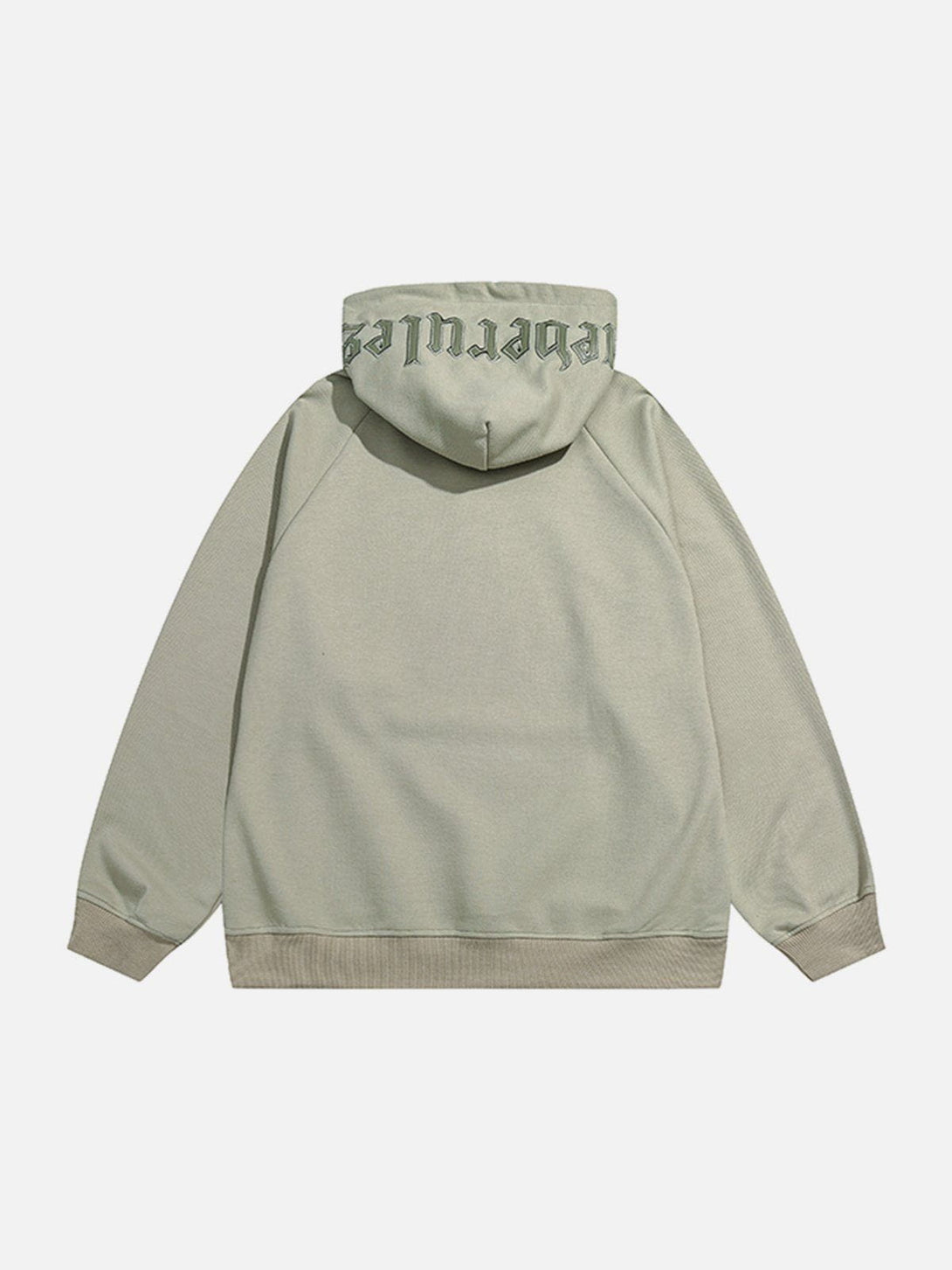 Evapacs - Vintage Letter Embroidery Hoodie- Streetwear Fashion - evapacs.com