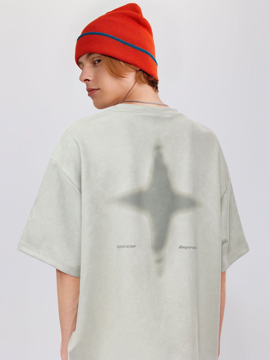 Evapacs - Vintage Loose Reflective Tee- Streetwear Fashion - evapacs.com