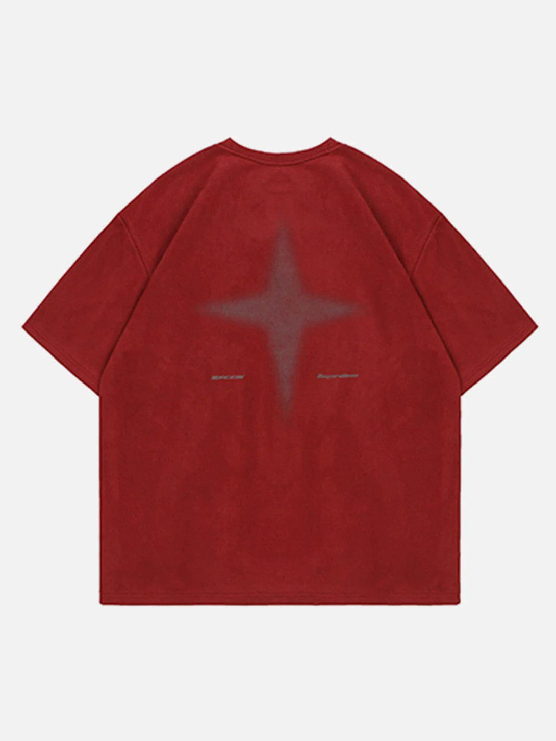 Evapacs - Vintage Loose Reflective Tee- Streetwear Fashion - evapacs.com