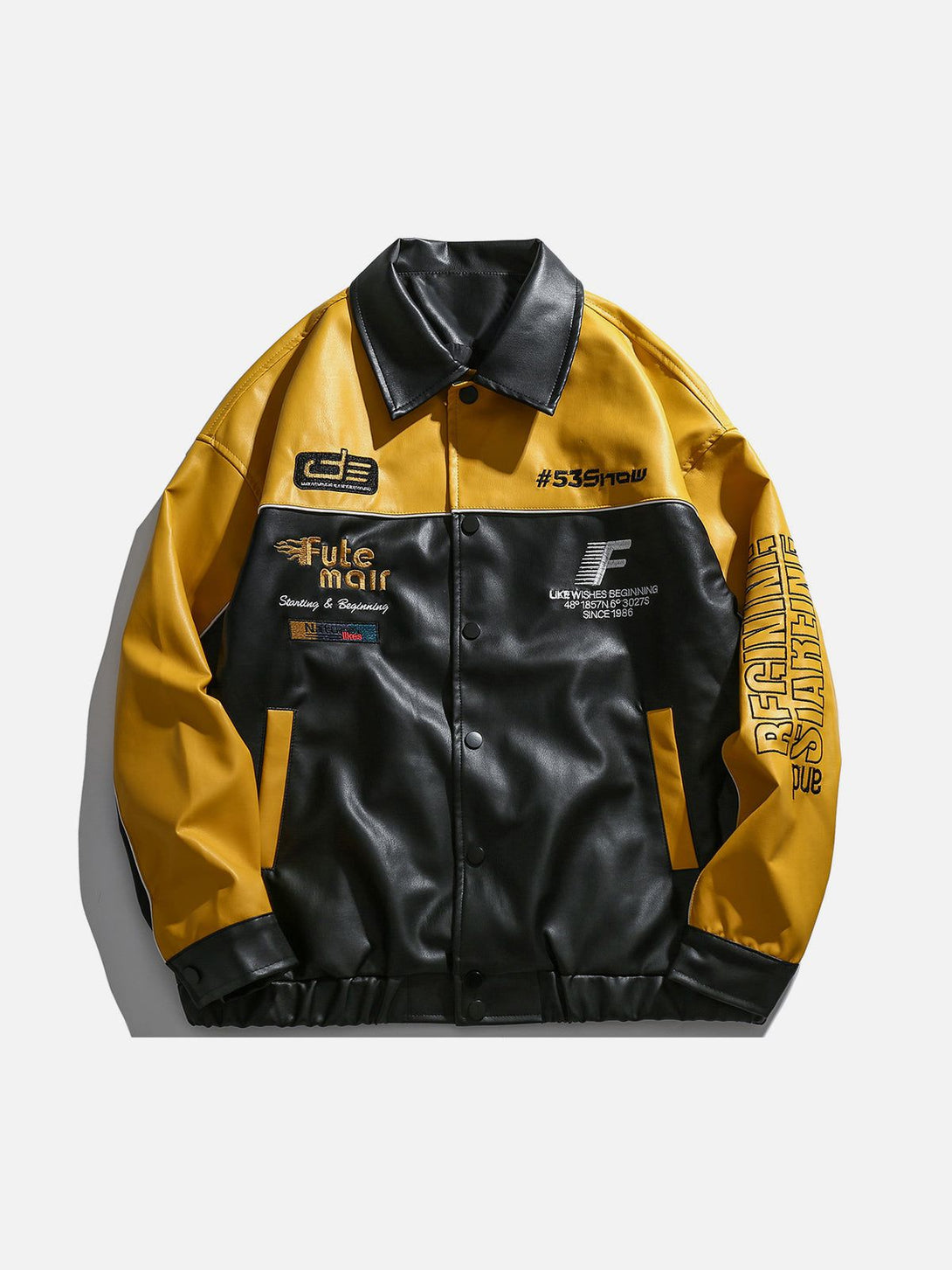 Evapacs - Vintage Racing Bomber Jacket- Streetwear Fashion - evapacs.com