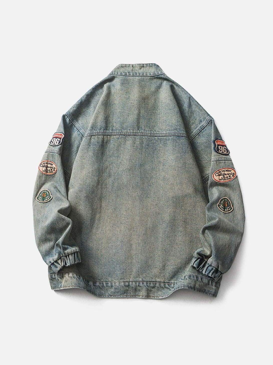 Evapacs - Vintage Racing Denim Jacket- Streetwear Fashion - evapacs.com