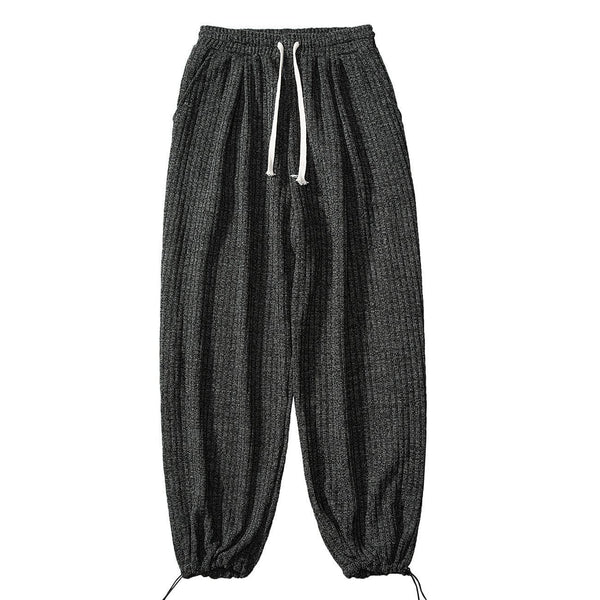 Evapacs - Vintage Simple Knit Sweatpants- Streetwear Fashion - evapacs.com