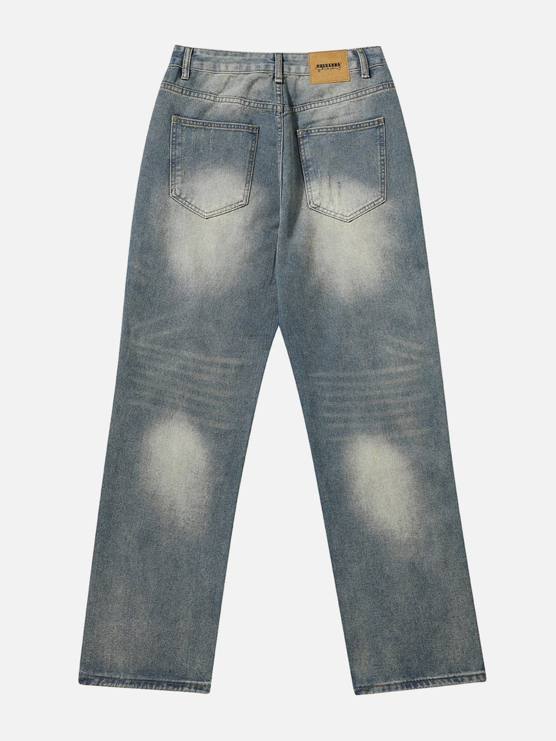 Evapacs - Washed Broken Holes Jeans- Streetwear Fashion - evapacs.com