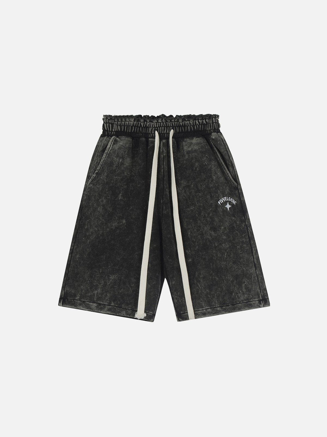 Evapacs - Washed Raw Shorts- Streetwear Fashion - evapacs.com