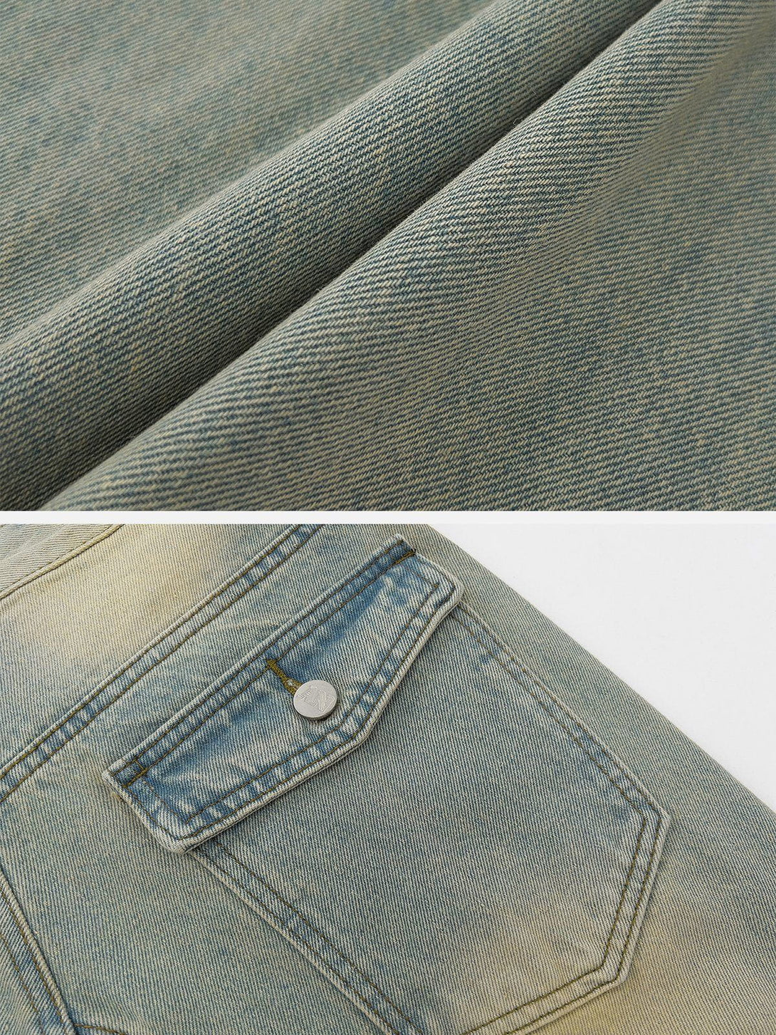 Evapacs - Washed Stripe Jeans- Streetwear Fashion - evapacs.com