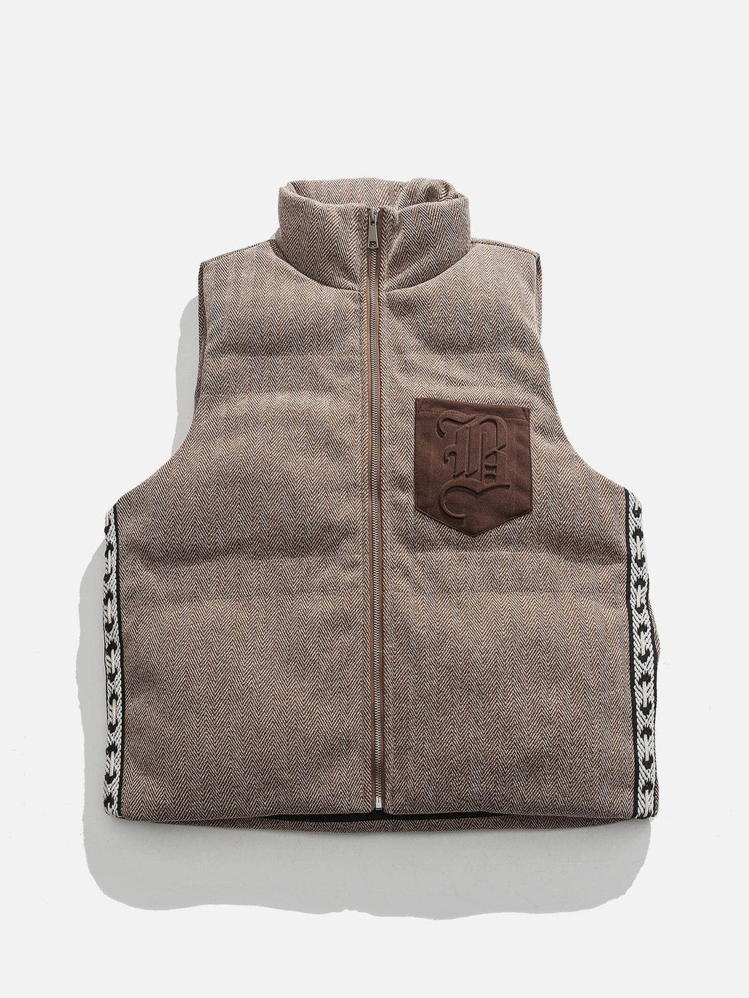 Evapacs - Weaving Splicing Gilet- Streetwear Fashion - evapacs.com