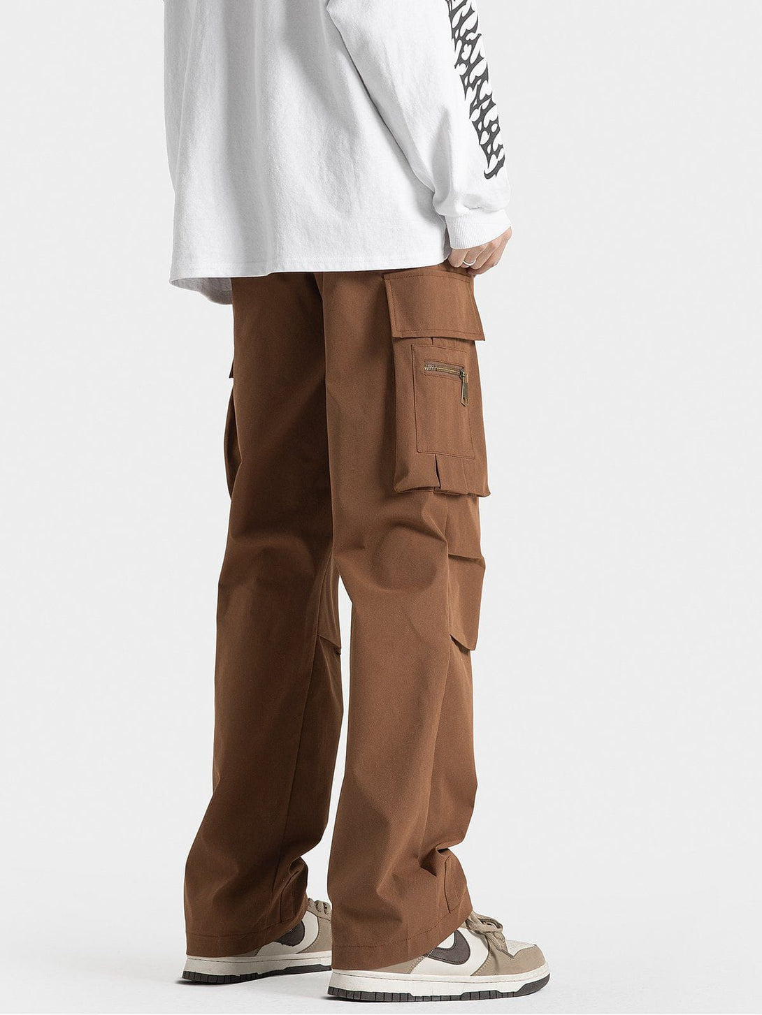 Evapacs - Zip Large Multi-Pocket Cargo Pants- Streetwear Fashion - evapacs.com