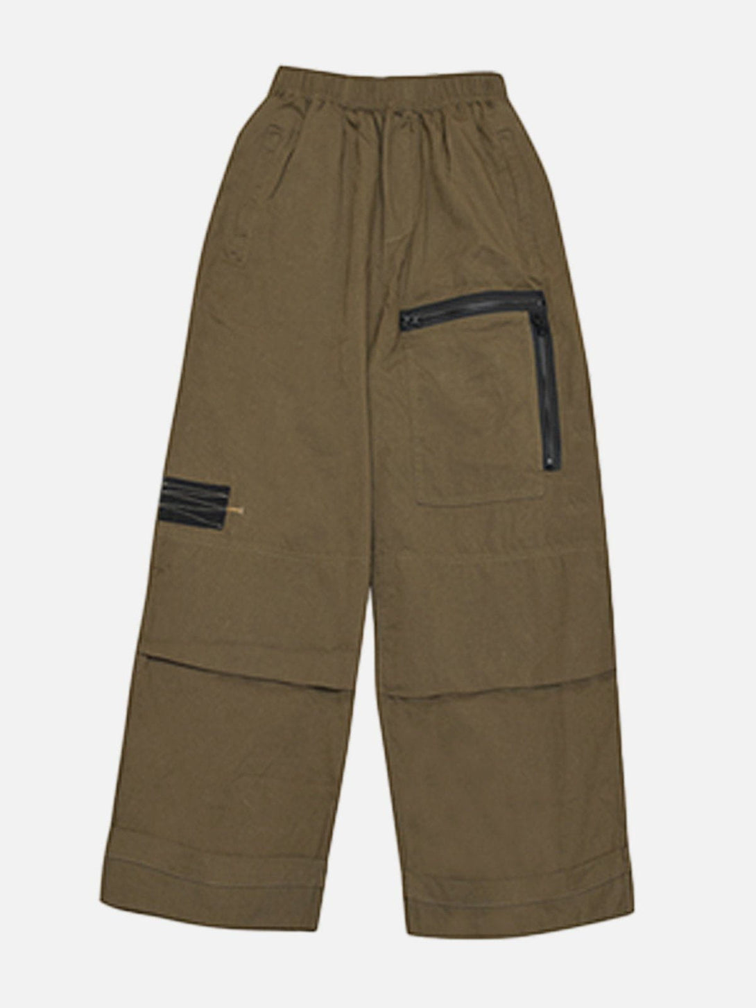 Evapacs - Zip Patchwork Cargo Pants- Streetwear Fashion - evapacs.com