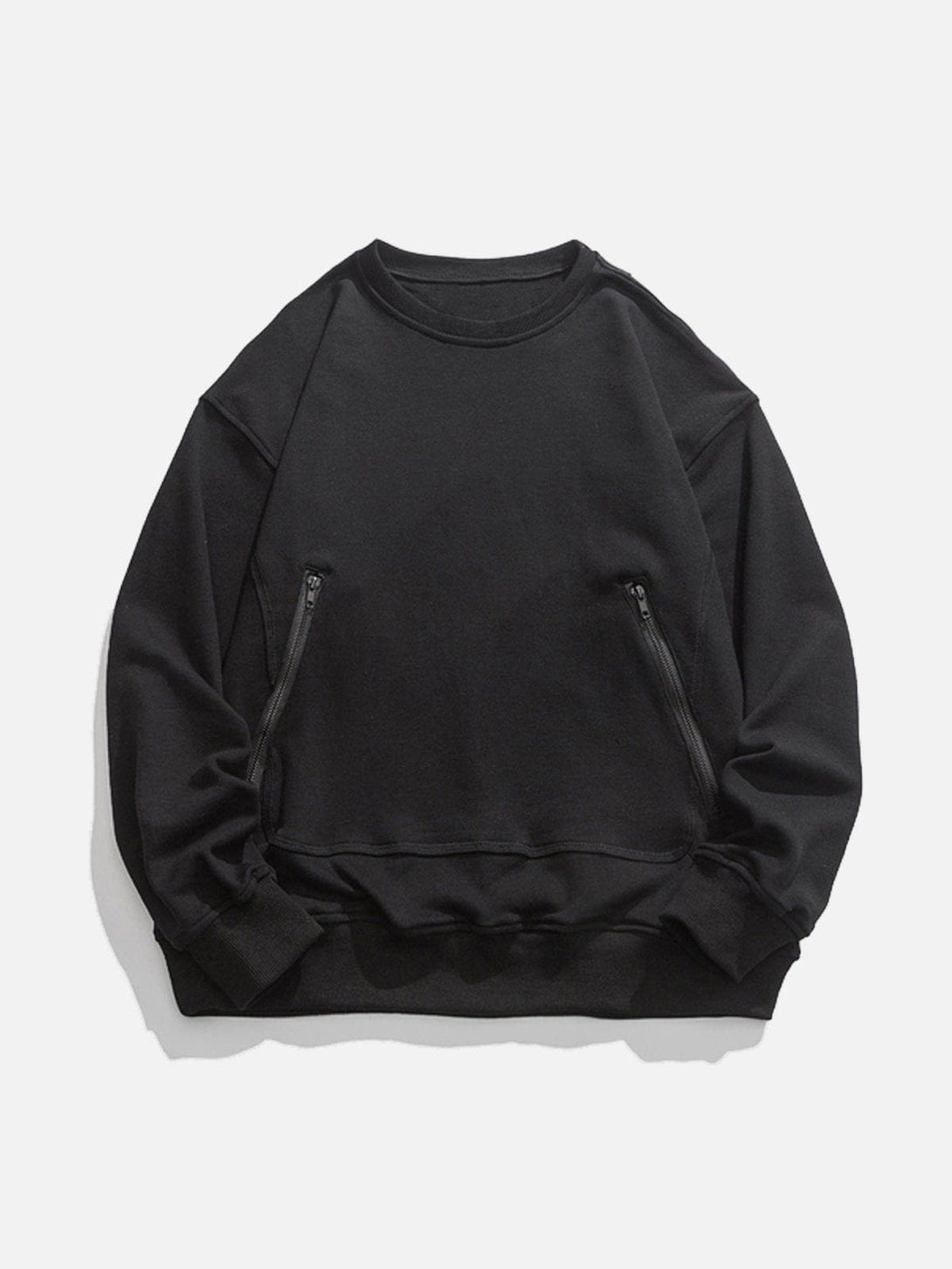 Evapacs - Zipper Pocket Sweatshirt- Streetwear Fashion - evapacs.com