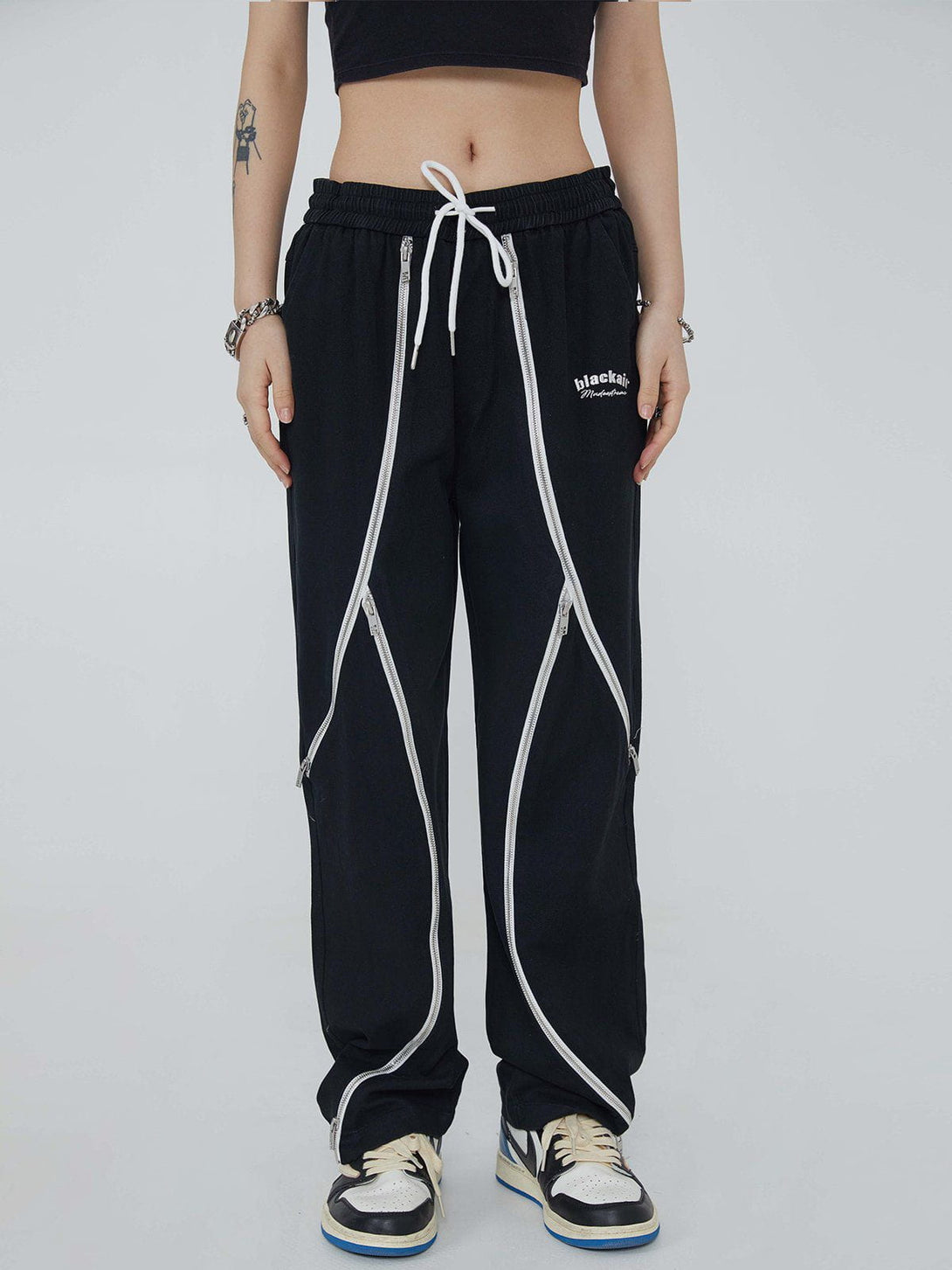 Evapacs - Zipper Stitching Pants- Streetwear Fashion - evapacs.com