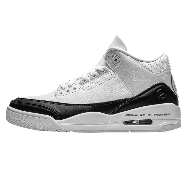Fragment Design x Air Jordan 3 Retro SP 'White'- Streetwear Fashion - evapacs.com
