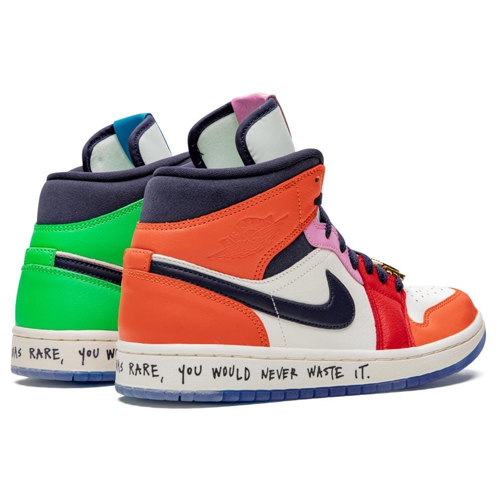 Melody Ehsani x Wmns Air Jordan 1 Mid 'Fearless'- Streetwear Fashion - evapacs.com