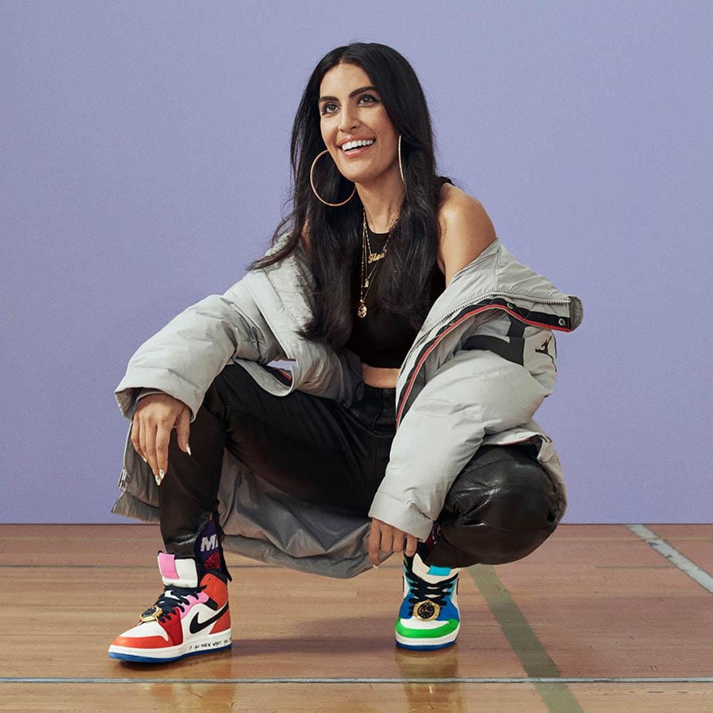 Melody Ehsani x Wmns Air Jordan 1 Mid 'Fearless'- Streetwear Fashion - evapacs.com