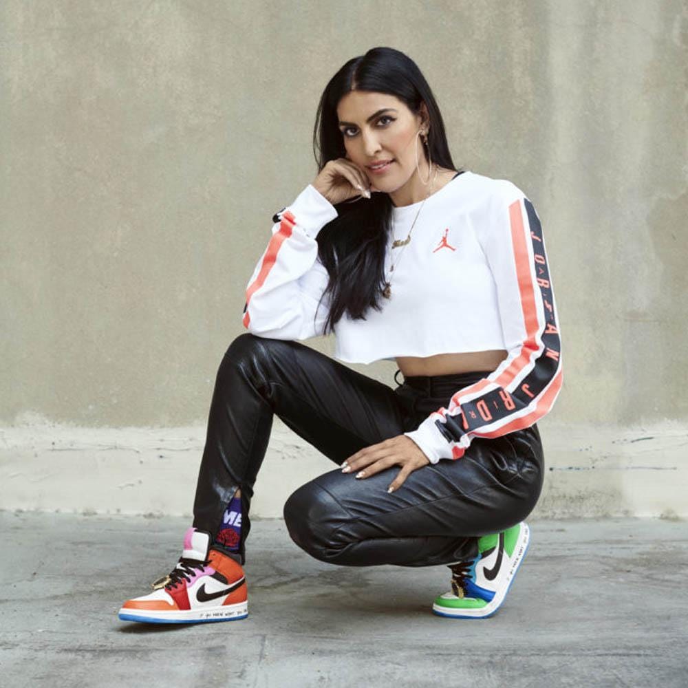 Melody Ehsani x Wmns Air Jordan 1 Mid 'Fearless'- Streetwear Fashion - evapacs.com